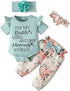 Onesies Daddy's girl in Mom world Jackets & Coats Little Palace Store Variant 5 0-3 Months